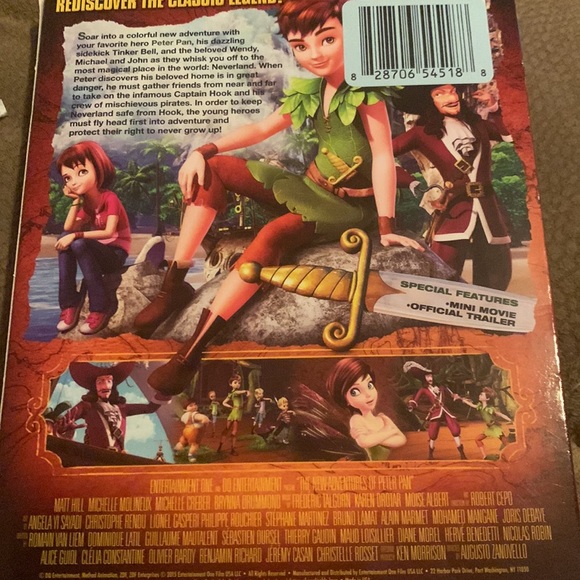 Peter Pan dvd - Picture 2 of 2